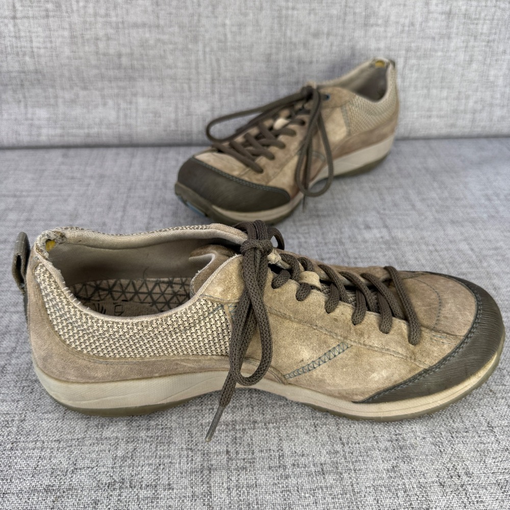 Dansko Paisley Waterproof Suede Vibram Outdoor Walking Shoes Taupe Brown 39